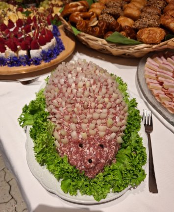Buffet-Speisen